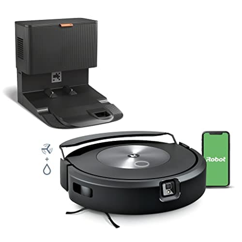 Refurbished iRobot Roomba Combo J7+ Paired with Alexa or Google Assistant Robot Vacuum and Mop