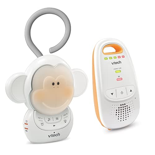 VTech DM1411 Audio Baby Monitor & Portable Soother Dual-Unit Rechargeable Battery, Long Range, Soft-Glow Night Light, Soothing Sounds & Lullabies, Digital Wireless Transmission, Sound Indicator 11