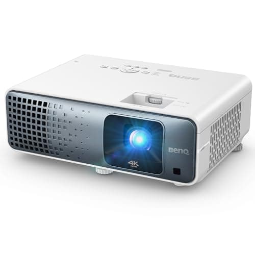 BenQ TK710 4K Laser 3200 Lumens Movie and Gaming Projector with 4ms Response Time | 240Hz Refresh Rate | HDR10 & HLG | ARC/eARC Support | Vertical Lens Shift | 3D Keystone | 1.3x Zoom | HDR Game Modes