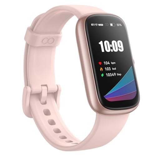 Health Fitness Tracker, 24/7 Heart Rate/SpO2/Sleep Monitor, Activity Trackers & Smart Watches with Step Calorie Counter Pedometer, 21-Day Battery, IP68 Waterproof Fitness Watches for Women Men