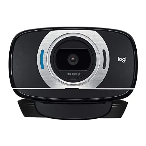 logitech HD Laptop Webcam C615 with Fold-and-Go Design, 360-Degree Swivel, 1080p Camera(Renewed)