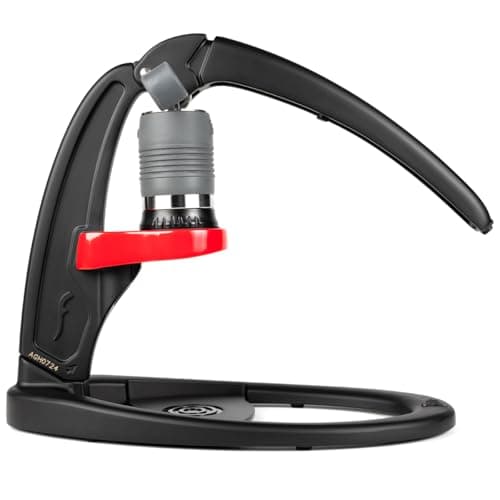 Flair UPDATED Espresso Maker - Classic: All manual lever espresso maker for the home - Pressure gauge and two portafilters included