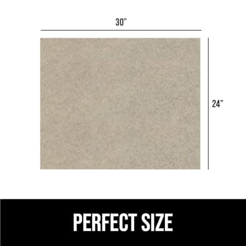 GORILLA GRIP LeakGuard Non-Adhesive Under Sink Mat for Kitchen Cabinet, Waterproof Quick Dry Shelf Liner, Durable Absorbent Felt Mats for Bathroom Sinks, Cabinets, Dresser, Easy to Trim, 24x30 Beige 7