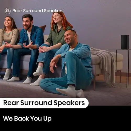 Hisense HS5100 5.1Ch Sound Bar with Wireless Subwoofer, 540W, Dolby Digital Plus, Bluetooth 5.3, EzPlay, Roku TV Ready, DTS: X, HDMI/AUX/ARC/Optical/USB (HS5100, 2024 Model) 8