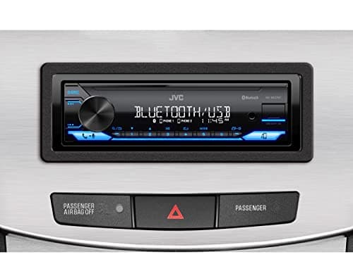JVC KD-SX27BT Car Stereo with Bluetooth, 100W Digital Media Receiver, 1.5A USB to Charge Devices, Single DIN Head Unit, AM/FM, Aux-in, JVC Remote App 9