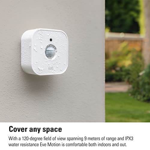 Eve Motion (Matter) - Smart Motion Sensor with Light Sensor, IPX3 Water Resistance, Automatic Activation of Lights and Devices, Thread 7