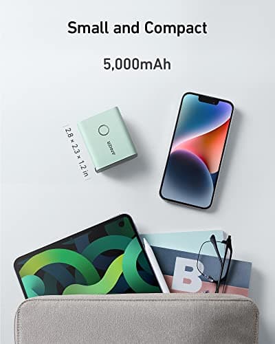 Anker 521 Power Bank, 45W Wall Charger with 5,000mAh 20W Portable Charger, Dual-Port USB-C for iPhone 15 Series, iPhone 14/13 Series, iPad Pro, AirPods, Apple Watch, Samsung Galaxy and More 6