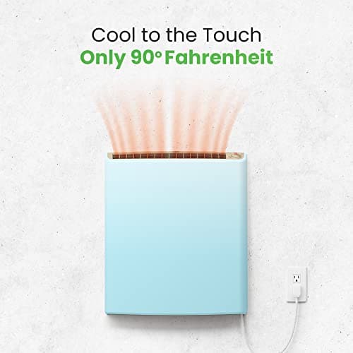 Envi Plug-in Electric Panel Wall Heaters for Indoor Use, Energy Efficient 24/7 Heating w/Safety Sensor Protection, Patented Quiet Fan-less Design, Easy 2-Min Install, Space Heater, Made in USA 5