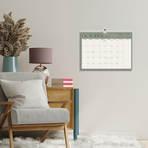 Calendar 2026, Monthly Wall Calendar, Runs Until Dec 2026, 14.5" x 11.5", Large Daily Blocks, Thick Paper, Easy-Flip Spiral Binding, Julian Dates Perfect for Home & Office Organization 7