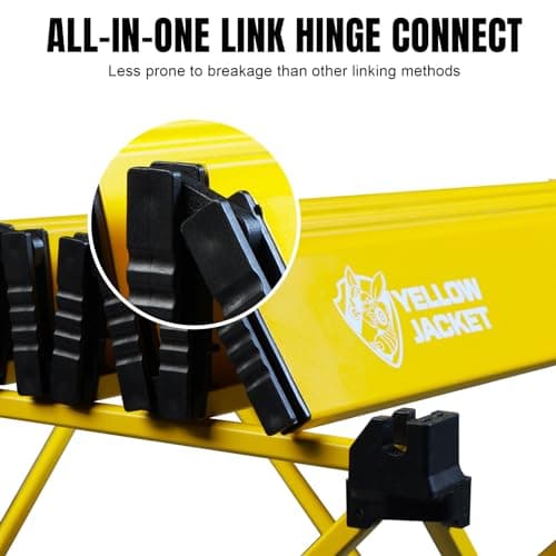 YELLOW JACKET Small Folding Camping Table - Portable Beach and Lightweight Camp Side Table With Carry Bag for Outdoor Cooking, Picnics, Travel - Ultralight Aluminum 5