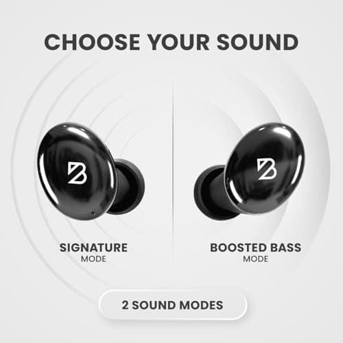 Back Bay Audio Tempo 30 Wireless Earbuds for Small Ears - Award-Winning Sound, Sweatproof Bluetooth Earbuds, Comfortable Ear Buds for Women, Black Earphones Small Ear Canals, Long Battery Headphones 6