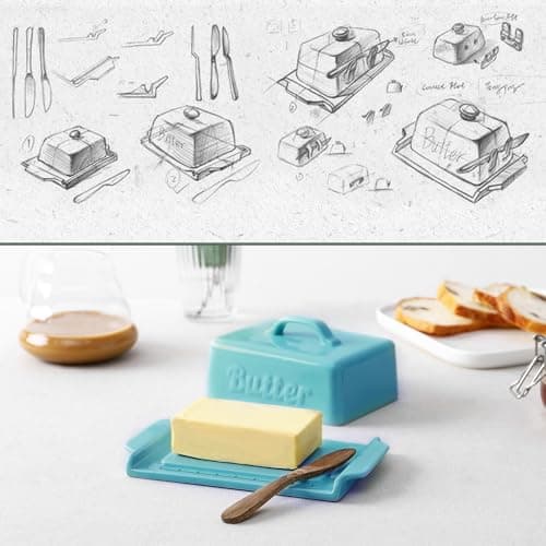 DOWAN Ceramic Butter Dish 5