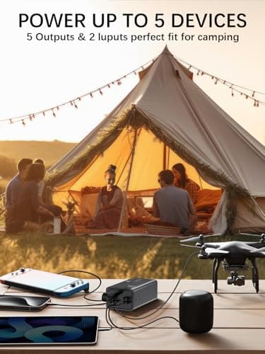 LOHAO Portable Charger Power Bank, PD 30w & QC 3.0 Fast Charging Battery Pack, 70000mah Powerbank 5 Outputs 2 Inputs Compatible with iPhone 17/16/15/14/13/12 and More 5