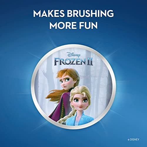 Oral-B Kids Battery Power Electric Toothbrush Featuring Disney's Frozen for Children and Toddlers age 3+, Soft (Characters May Vary) 7