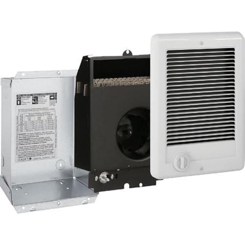 Cadet Com-Pak Electric Wall Heater Complete Unit with Thermostat (Model: CSC151TW, Part: 67509), 5120 BTU, 120 Volt, 1500 Watt, White 6