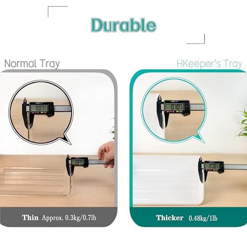 4 Tiers Stackable A4 Paper Trays, Office Desk File Holder, Tidy File Document Letter Book Paper Organizer (4 Tiers,White) 5