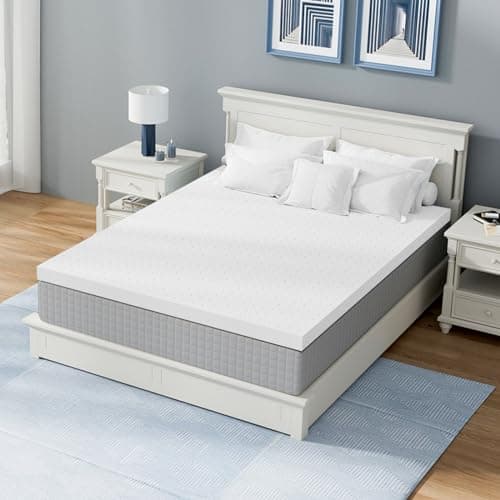 Firm Mattress Topper Twin XL Size, 3 Inch Bed Topper for Twin XL Size Bed, Mattress Pad for Body Support & Pressure Relief, Ventilated Design, CertiPUR-US Certified 8