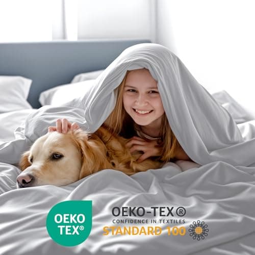 VIPfree Pillow Cases Body Size, 100% Rayon Derived from Bamboo, Cooling Pillowcase, Soft & Breathable Pillow Covers with Envelope Closure (20x54 inches, Gray) 5