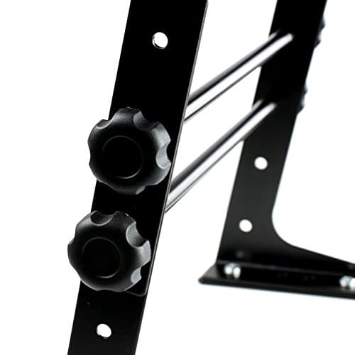 RockJam Portable DJ Laptop Stand with Adjustable Height, Anti-Slip Design, Works For Laptops, Controllers & CD Players 5