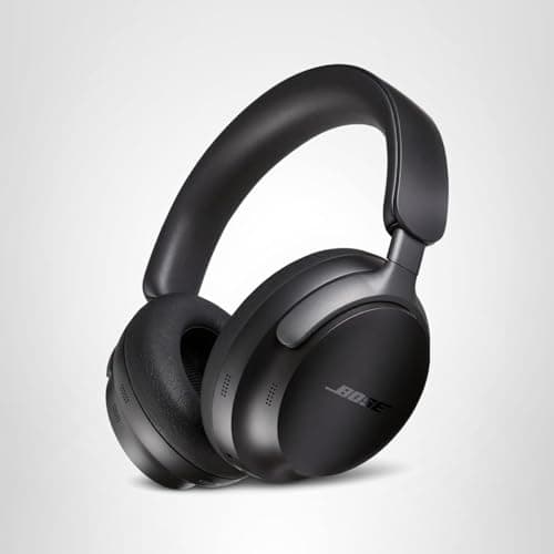 Bose QuietComfort Ultra Bluetooth Headphones, Wireless Headphones with Spatial Audio, Over Ear Noise Cancelling with Mic, Up to 24 Hours of Playtime, Black 6