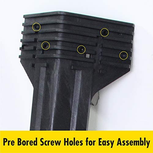 2x4basics 90165ONLMI Custom L-Shaped Workbench 5