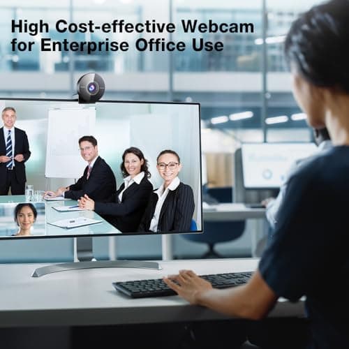 EMEET C950 4K Webcam for PC - PDAF Autofocus, USB Webcam with Microphone & Physical Privacy Cover, 1080P@60FPS, USB 2.0 Plug&Play, No Tripod Hole, Web Cam w/ 70°View for Meeting/Online Classes/Zoom 7