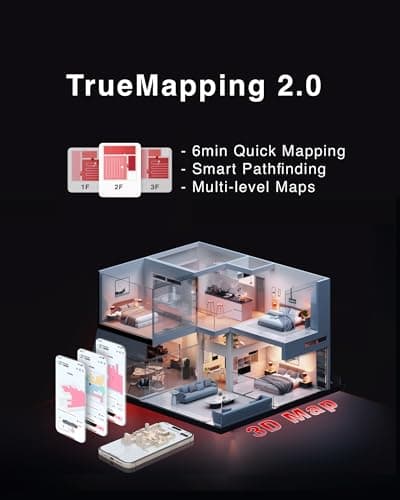 Yeedi M12 Ultra Plus Robot Vacuum & Mop – White Upgraded Version | 11800Pa Stronger Suction, ZeroTangle Hair-Free Brush, Includes 4 Dust Bags, Auto Hot-Water Mop Wash & Dry 8