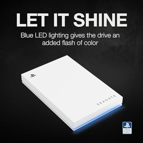 Seagate Game Drive for PlayStation® Consoles 5 TB External Hard Drive - USB 3.2 Gen 1, Officially-License (STLV5000100) 6