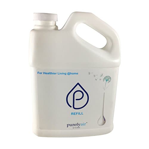 Refill for Purefyair Dual Purpose Ultrasonic Purifier and Humidifier (Refill Only, 2L) Hypoallergenic, Unscented, No Residue.