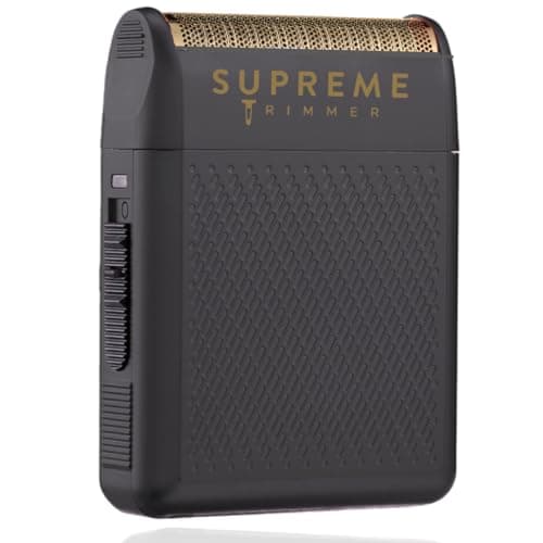 Supreme Trimmer Solo Single Foil Shaver for Pocket | 150 Min Runtime Cordless use, Powerful USB-C Mini Travel Razor for Professional & Home use | STF101