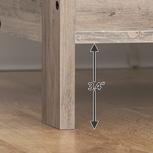 HOOBRO Toy Box, Retro Wooden Look Storage Chest with Safety Hinge, Entryway Storage Bench Supports 220 lb, 39.4 x 15.7 x 18.9 Inches Toy Chest Organizer, Easy Assembly (Greige) BG100CW01 7