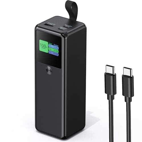 140W Power Bank, 27600mAh 3-Port PD3.1 Portable Charger Power Bank/ Portable Phone Charger with 140W C Port for 1Phone 17/16/15/14/13/12 Series, Ma-Book/1Pad, Laptop, Samsung, Steam Deck, Dell XPS