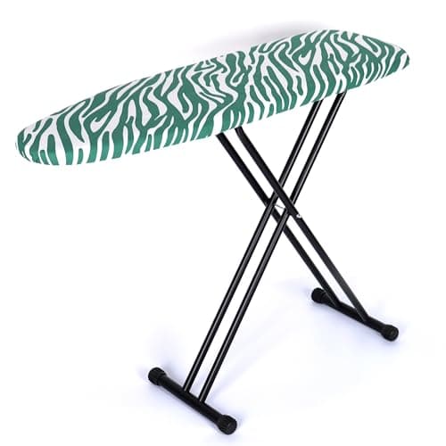 aius Heavy-Duty Ironing Board with Ultra Thick Padding - Full Size, Stable Structure, Space Saving Foldable Design, Adjustable Height & Easy Setup - Perfect for Professional Ironing 6