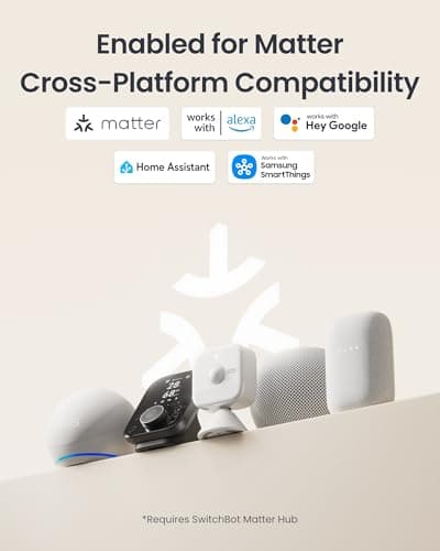 SwitchBot Smart mmWave Radar Motion Sensor, Bluetooth Presence Sensor with Dynamic Detection & Zone Positioning, Compatible with Alexa, HomeKit & Apple Home via SwitchBot Hub (Presence Sensor) 6