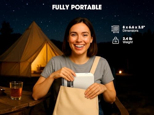 [Built-in Apps] Smart Projector with WiFi and Bluetooth, VIZONY Native 1080P Projector with Streaming APPs, Dolby Audio, Portable Mini Projector for Indoor Outdoor Use 8