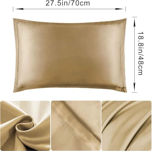 100% C opper Compression Copper Pillowcase for Beauty, Skin, Wrinkles, Fine Lines, and Hair Guaranteed Highest Copper Pillow Case 2