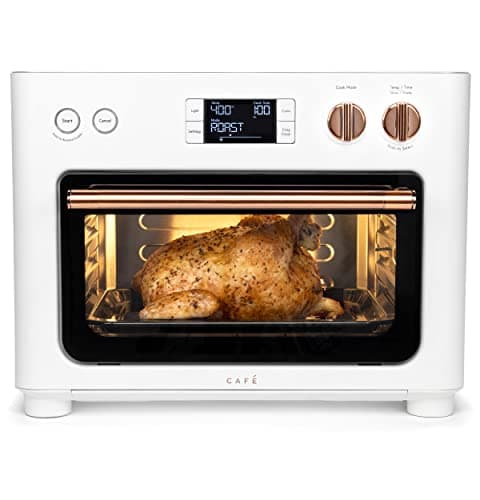 Café Cafe Couture Oven with Air Fry, 14 Cooking modes in 1 including Crisp Finish, Wifi, Matte White (Renewed), 0.8 cu. ft.