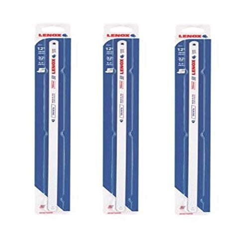 LENOX Tools Hacksaw Blade, 12-inch, 32 TPI, 2-Pack (20162T232HE), 3 Pack