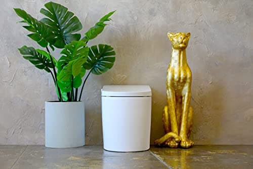 ALPHA BIDET UXT Pearl Bidet Toilet Combination | 1.28GPF Smart Toilet w/Next Gen Bidet | ADA Chair Height | Automatic Lid and Seat | Automatic Flushing | Endless Warm Water | 3 Year Warranty 7