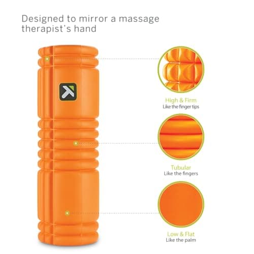 TRIGGERPOINT PERFORMANCE THERAPY GRID VIBE PLUS Four-Speed Vibrating Foam Roller 3