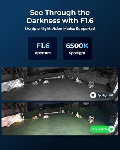 REOLINK Duo 3 PoE 16MP UHD Dual-Lens PoE Security Camera with 180° Panoramic View, Motion Track, F1.6 Color Night Vision, Person/Vehicle/Animal Detection, 2 Way Talk, Supports 24/7 Recording 5