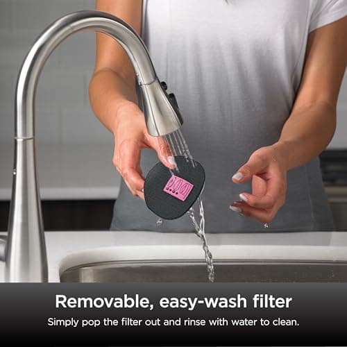 Shark UltraCyclone Pro Cordless Handheld Vacuum, Powerful Suction, Handheld Vacuum for Car & Home, Crevice Tool, Scrubbing Brush, Lightweight, XL Dust Cup, Black/Green, CH901 10