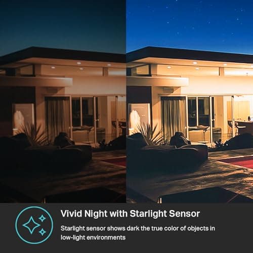 Kasa 2K+ Outdoor Wired Security Camera - Person/Motion Detection, 24/7 Recording, 2-Way Audio, Siren, Starlight Color Night Vision, Subscription-Free Local Storage or Optional Cloud, KC420WS 5