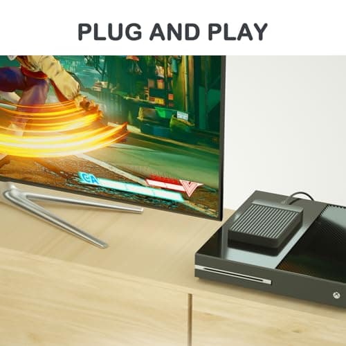 Tianken 120GB Ultra Slim Portable External Hard Drive USB 3.1 Type C HDD Storage for PC, Mac, Laptop, PS4, Xbox one 5