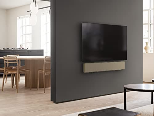 Bang & Olufsen Beosound Stage – Dolby Atmos Soundbar – TV and WiFi Speaker, Gold Tone/Golden 6