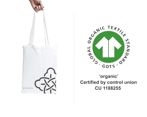 BIOWEAVES 100% Organic Cotton 1 King Size Fitted Sheet Only | 300 Thread Count Sateen Weave GOTS Certified with Deep Pocket - White 6