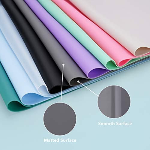 Gartful Extra Large Silicone Mats for Countertop, 28" by 20" Multipurpose Mat, Counter Table Protector, Desk Saver Pad, Placemat Nonstick Nonskid Heat-Resistant Pad, Black 3