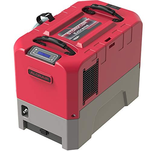 ALORAIR LGR Commercial Dehumidifier with Pump Drain Hose, 180 Pint Large Capacity Crawl Space Dehumidifier for Water Damage Restoration, Basements Warehouse & Job Sites, 5 Years Limited Warranty, Red 8