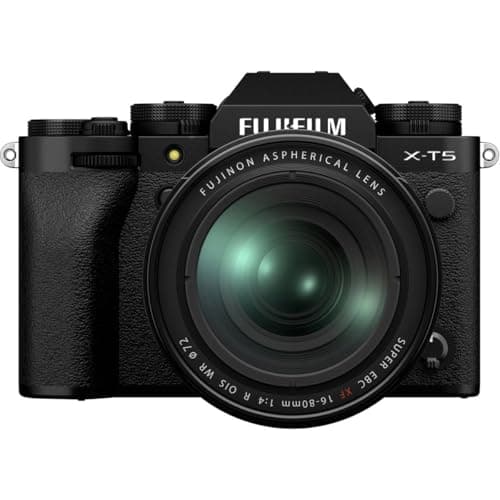 Fujifilm X-T5 Mirrorless Digital Camera XF16-80mm Lens Kit - Black