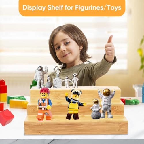 MillTu Bamboo Spice Rack Organizer for Cabinet 3 Tier Countertop Step Spice Shelf for Kitchen Storage and Organizer (2 Pack, Cabinet) 6